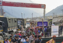 अमरनाथ यात्रा: पहले दिन 14 हजार श्रद्धालुओं ने बाबा बर्फानी के दर्शन किए अमरनाथ यात्रा: पहले दिन 14 हजार श्रद्धालुओं ने बाबा बर्फानी के दर्शन किए