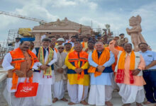 राम मंदिर में गूंजा नारा, छत्तीसगढ़ के भांचा राम, जय श्री राम, जय श्री राम