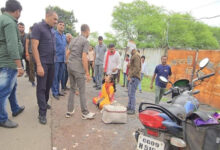 उपमुख्यमंत्री श्री विजय शर्मा ने घायल व्यक्ति को तत्काल अस्पताल पहुंचाया