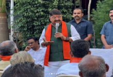 नागपुर में विशाल नामांकन रैली में शामिल हुए मंत्री श्री विजयवर्गीय 