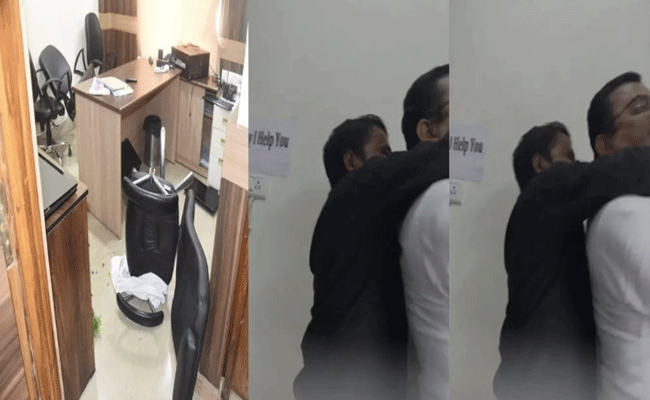संवाद दफ्तर में घुसकर अपर संचालक पर हमला, पुलिस ने 4 पर दर्ज किया मामला